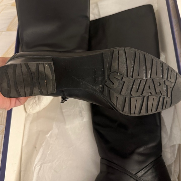 Stuart Weitzman | Black nappa boots - Picture 7 of 11